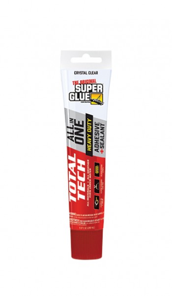 TOTAL TECH CLEAR ALL-IN-ONE ADHESIVE AND SEALANT - TUBE 125ml