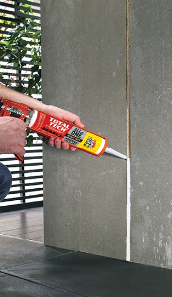TOTAL TECH CLEAR ALL-IN-ONE ADHESIVE AND SEALANT - CARTRIDGE 